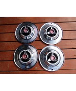 1964 Plymouth Sport Fury Spinner Hubcaps OEM 2409834 2409839 Set of 4 14&quot; - £135.25 GBP