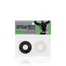 Power Stretch Donuts 2Pk -Blk/Clear - $2.90