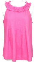 KATE SPADE NEW YORK Pink Sleeveless Top Shirt Blouse Sz M - £74.48 GBP