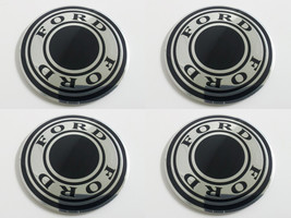 Ford 17 - Set of 4 Metal Stickers for Wheel Center Caps Logo Badges Rims  - $24.90+