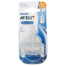AVENT Anti-Colic Teat 6m+ Fast Flow 2 Pack - £60.70 GBP