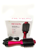 Revlon RVDR5222HOL One Step Hair Dryer and Volumizer Hot Air Brush Red M... - $22.99