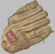 Rawlings RBG 4 Baseball Glove Vintage Dodgers Fernando Valenzuela Left Hand 11&quot; - £14.52 GBP