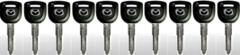 10 Mazda Transonder key MZ34 MAZ24RT17 2 3 5 6 CX7 CX9 MX5 RX8 05-14 NEW Uncut - £54.83 GBP