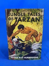 “Jungle Tales of Tarzan” By Edgar Rice Burroughs Hardcover Book Dust Cover. - £59.41 GBP