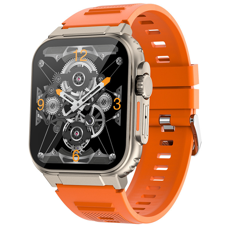 A70 Smart Watch Bluetooth Call Heart Rate Custom Dial 1.96 Inch Recording Multi-