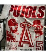 Albert Pujols Los Angeles Angels MLB Fleece Blanket New - $27.90 CAD