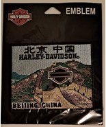 Harley-Davidson Beijing China embroidered sew on patch - £47.62 GBP
