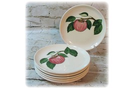 Metlox Poppytrail California Apple 6 Bread Plates 6.5 in Mid Century Mod... - $45.58 CAD