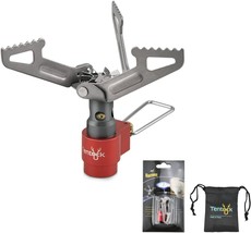 Tentock Titanium Mini Pocket Stove 2700W Folding Gas Burner Camping Backpacking - $35.98