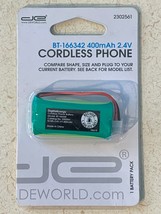 Digital Energy 2302561 2.4V/400mAh NIMH Cordless Phone Battery BT-166342 - £11.15 GBP