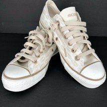 Scripts Footwear John 3:16 Christian Tennis Shoe Size 4.5 Tan Sneaker Shoe Walk - £39.95 GBP