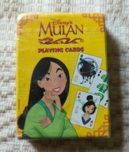 Disney Mulan Mushu Playing Cards New Sealed - £9.30 GBP