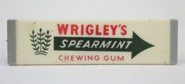 VINTAGE 1980s Wrigley&#39;s Spearmint Chewing Gum Refrigerator Magnet - £11.67 GBP
