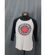 Band Shirt - Red Hot Chili Pepper Classic Logo -3/4 Sleeve - Men&#39;s  Large - $75.43 CAD
