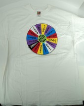 Vintage 2000 FOTL Souvenir Wheel of Fortune White T-Shirt (D) - XL - New! - £19.19 GBP