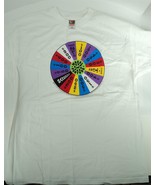 Vintage 2000 FOTL Souvenir Wheel of Fortune White T-Shirt (D) - XL - New! - £18.94 GBP