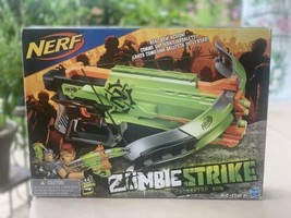 NERF Zombies Striker Crossfire Bow Blaster New in Unopened Box Real Bow Action - £119.42 GBP