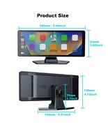 10.26&quot; Portable Carplay Car Screen, HD Touch Screen Car Player with Reve... - €80,58 EUR
