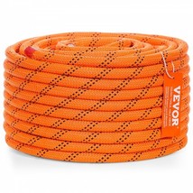 Double Braided Polyester Rope, 1/2 in x 120 ft, 48 Strands, 8000 LBS Bre... - £39.64 GBP