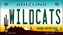Wildcats Arizona Novelty Mini Metal License Plate Tag - $14.95