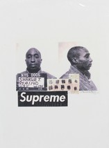 Tupac Shakur Mug Shot Supreme Print Poster by Fairchild Paris Artist&#39;s Proof - £138.90 GBP