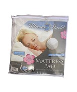 Full Size Overfilled Striped Mattress Pad Deep Pocket - $27.15 CAD