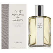 Le 3 Uomo De Caron 4.2 oz / 125 ml Eau De Toilette spray for men - $150.22