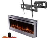 Touchstone Fireplace and TV Mount Bundle - Sideline Deluxe 60 Inch Wide ... - £1,127.84 GBP