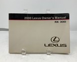 2002 Lexus RX300 RX 300 Owners Manual Handbook OEM M03B41003 - $22.49