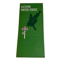 Vintage Eastern United States Road Street Travel Map Brochure Florida Ge... - $9.49
