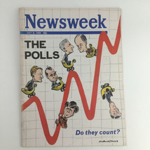 Newsweek Magazine July 8 1968 The Polls and Do They Count? No Label - £33.73 GBP