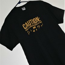 CAUTION: PRONE TO SUDDEN OUTBURSTS OF SONG ~ T-SHIRT  Sz Large ~ Vocal /... - £7.77 GBP
