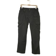 5.11 Tactical Womens 8 Long Pants Multi Pocket Utility Cargo Stretch Black - $18.55