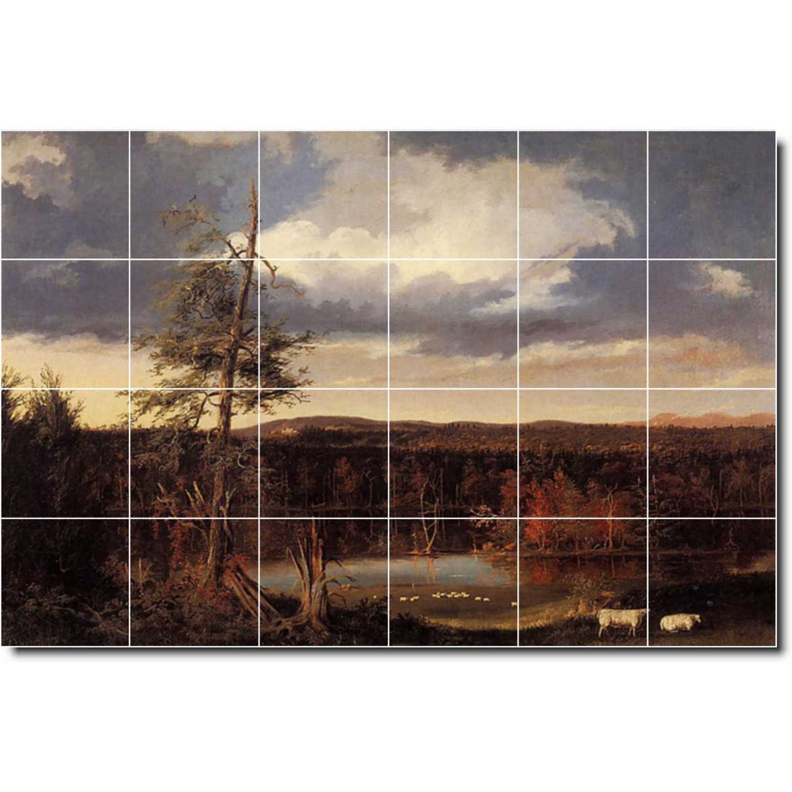 Cole thomas landscape the seat of mr featherstonhaugh in the distance