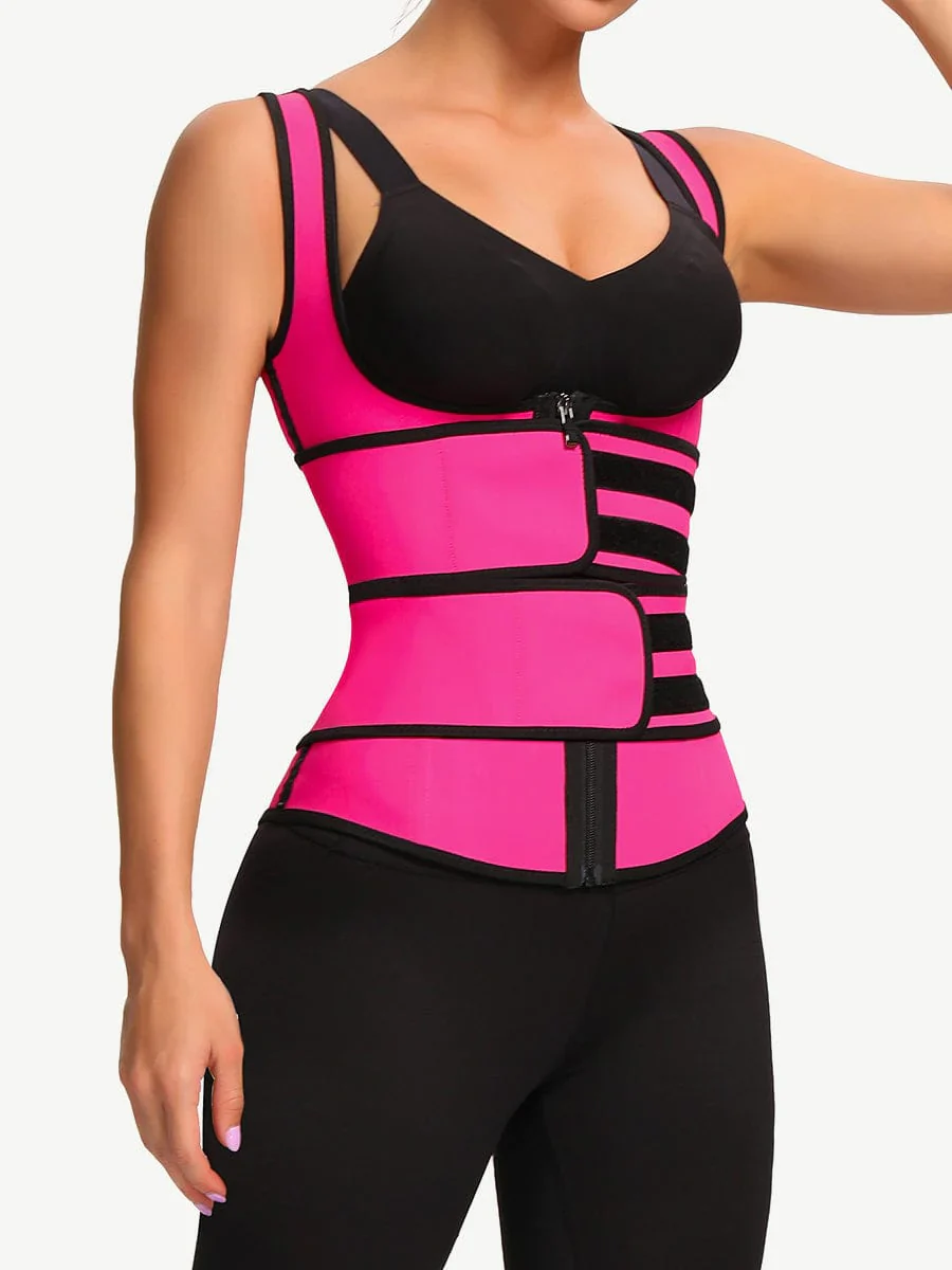 LatexSculpt Double Belt Vest - $75.99