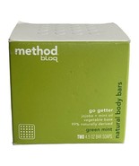 Method Bloq Natural Body Bar Soap Jojoba Mint Oil Two 4.5 oz Bar Soaps New - $19.95