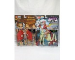 Lot Of (2) Skybolt Toyz Hobby Platinum Letha And Glow Nira Action Figures - $64.14