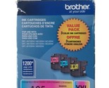 Brother Genuine LC105CL XXL Ink Magenta Cyan Yellow Cartridges New Exp 2017 - £23.98 GBP