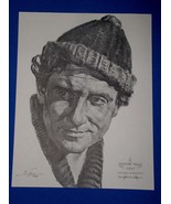 Spencer Tracy Academy Award Print Vintage 1962 Volpe Captains Courageous - $11.99