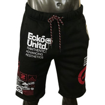 Nwt Ecko Unltd. Msrp $48.99 Men&#39;s Black Adjustable PULL-ON Shorts Size M - £17.04 GBP