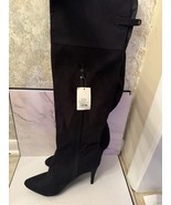 mossimo Black High Boots 9.5 - $357.51 MXN
