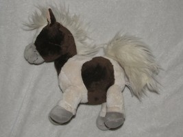Plush Soft Toy Nici Horse Club Standing Brown Tan Poonita Pony 9" - $39.59