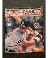 1988 MLB Panini Baseball Sticker Album Partially Full - $5.45
