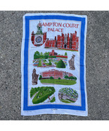 Hampton Court Palace Linen Tea Towel By Ulster Made Ireland Maze, Pond G... - £9.89 GBP