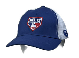 Texas Rangers MLB Network Hat Cap Blue Adjustable SGA 2023 Mesh Back - £12.36 GBP