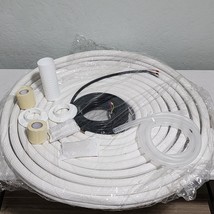 50FT Air Conditioning 1/4&quot; and 3/8&quot; Twin Copper Tubing Hose Extension Mi... - $1,681.52 MXN