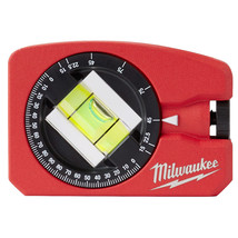 Milwaukee 48-22-5102 Die Cast Pocket Level with 360 Vial - £40.88 GBP