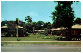 The Tour O Tel Motor Lodge Daytona Beach Florida Postcard Posted 1956 - £5.29 GBP