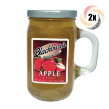 2x Mugs Blackburn&#39;s Apple Flavored Fat Free Jelly Mugs 18oz ( Fast Shipping! ) - £14.91 GBP